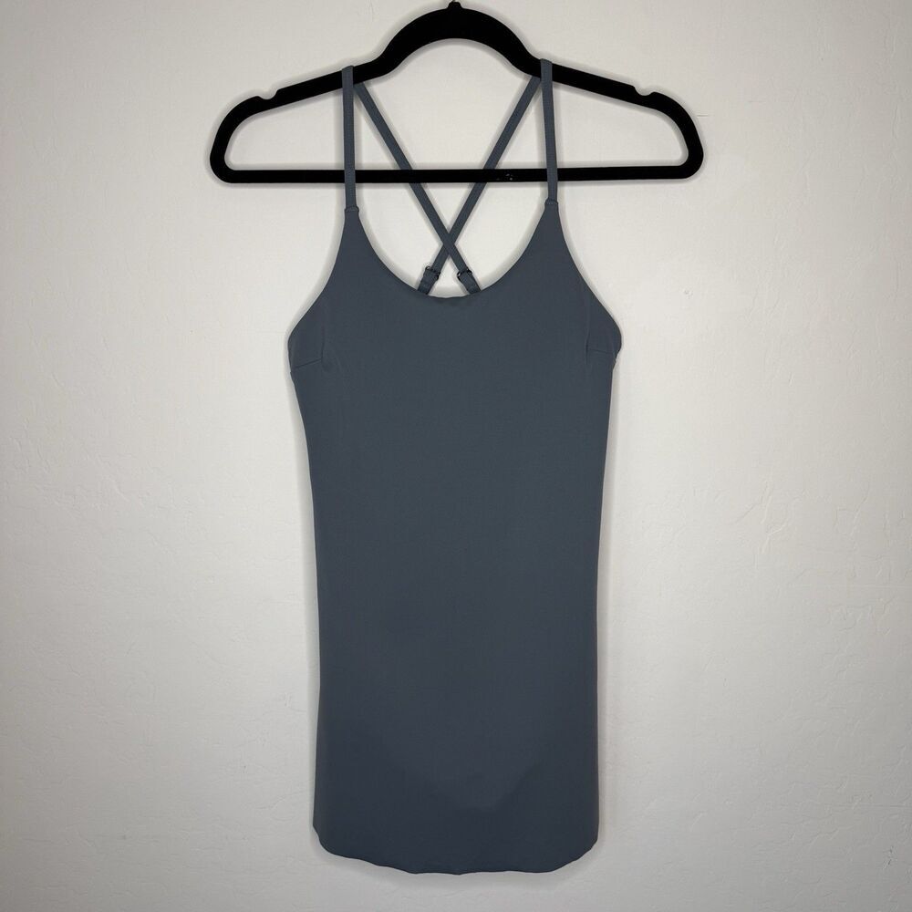 Gilly Hicks Womens Built In Bra Athletic Skort Mini Dress Athleisure Casual